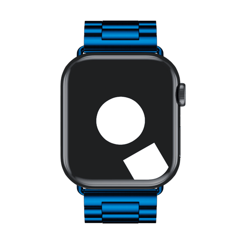 Blue Tri-Link Bracelet for Apple Watch iSTRAP