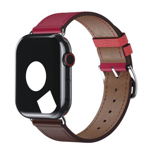 Bordeaux/Rose Extrême/Rose Azalée Single Tour for Apple Watch iSTRAP