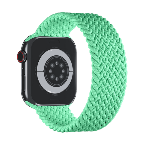 Bright Green Braided Solo Loop for Apple Watch iSTRAP