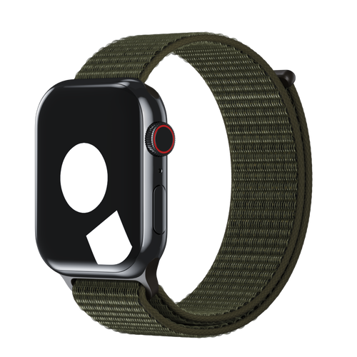 Cargo Khaki Sport Loop for Apple Watch