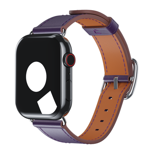 Dark Aubergine Contemporary Buckle for Apple Watch