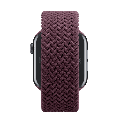 Dark Cherry Braided Solo Loop for Apple Watch iSTRAP