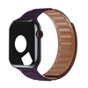 Dark Cherry Leather Link for Apple Watch iSTRAP