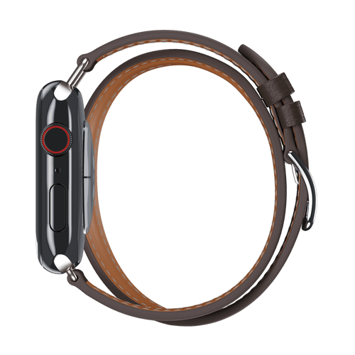 Etoupe Attelage Double Tour for Apple Watch iSTRAP