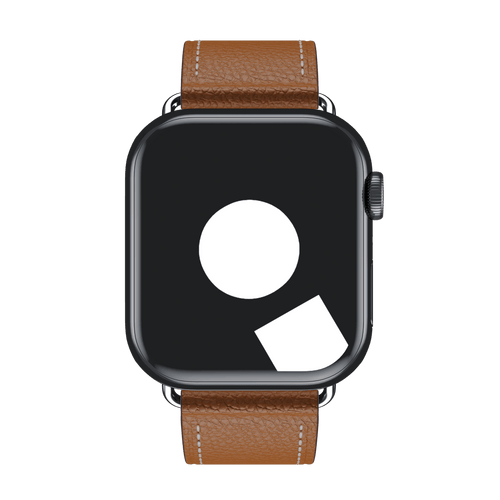 Fauve Epsom Single Tour for Apple Watch iSTRAP