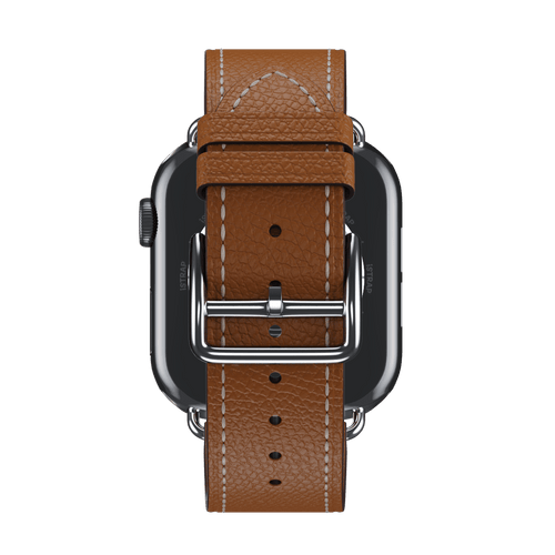 Fauve Epsom Single Tour for Apple Watch iSTRAP