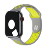 Flat Silver/Volt Sport Band Active for Apple Watch iSTRAP