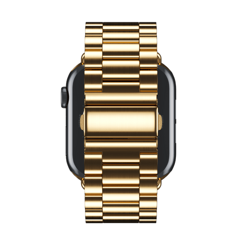 Gold Tri-Link Bracelet for Apple Watch iSTRAP