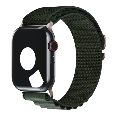 Green Alpine Loop for Apple Watch