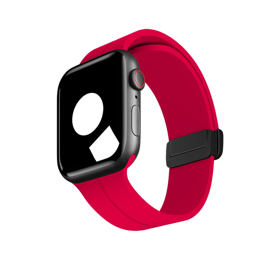 Red D-Buckle Sport Band for Apple Watch