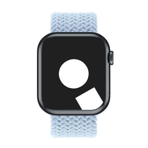 Light Blue Braided Solo Loop for Apple Watch iSTRAP