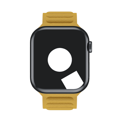 Marigold Leather Link for Apple Watch iSTRAP