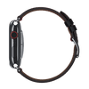 Noir/Brique/Étain Single Tour for Apple Watch iSTRAP