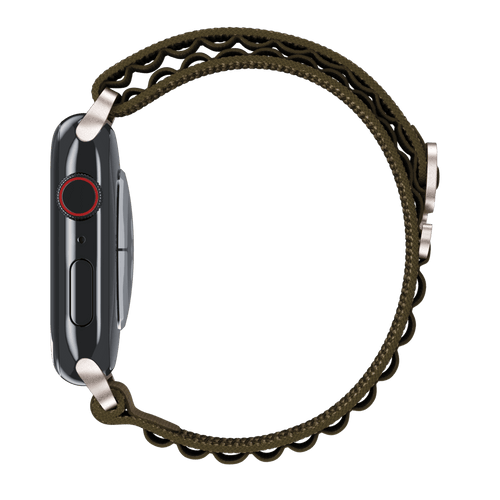 Olive Alpine Loop for Apple Watch iSTRAP