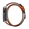 Orange Attelage Double Tour for Apple Watch iSTRAP