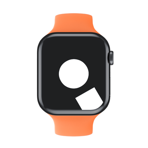 Orange Sport Band for Apple Watch