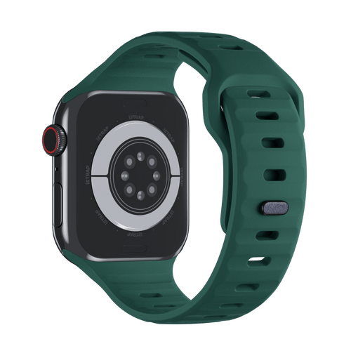 Pine Green Sport Band Groove for Apple Watch iSTRAP