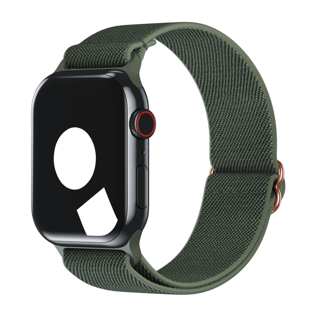 Pine Green Sport Luxe Band Strap for Apple Watch - iSTRAP