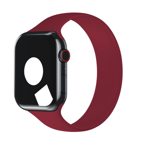 Plum Solo Loop for Apple Watch