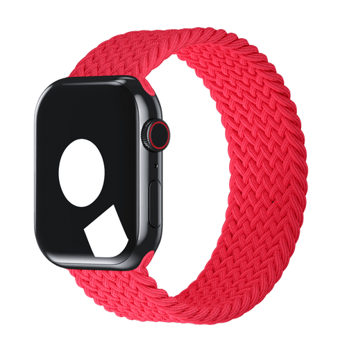 Red (2nd Gen) Braided Solo Loop for Apple Watch iSTRAP