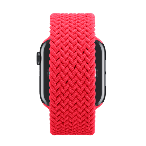 Red (2nd Gen) Braided Solo Loop for Apple Watch iSTRAP