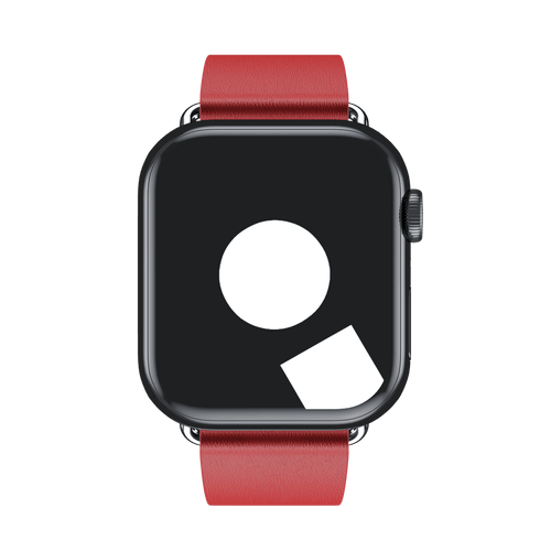 Red Modern Buckle for Apple Watch iSTRAP