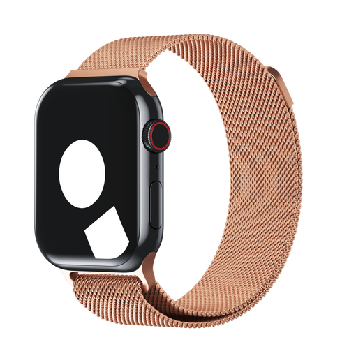 Rose Gold Milanese Loop for Apple Watch iSTRAP