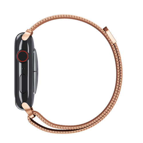 Rose Gold Milanese Loop for Apple Watch