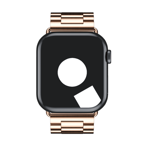 Rose Gold Tri-Link Bracelet for Apple Watch iSTRAP