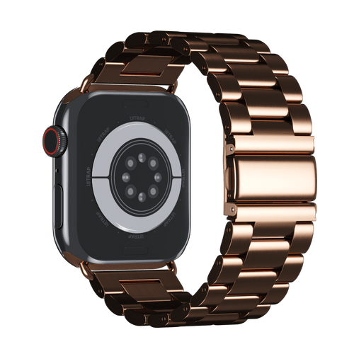 Rose Gold Tri-Link Bracelet for Apple Watch iSTRAP