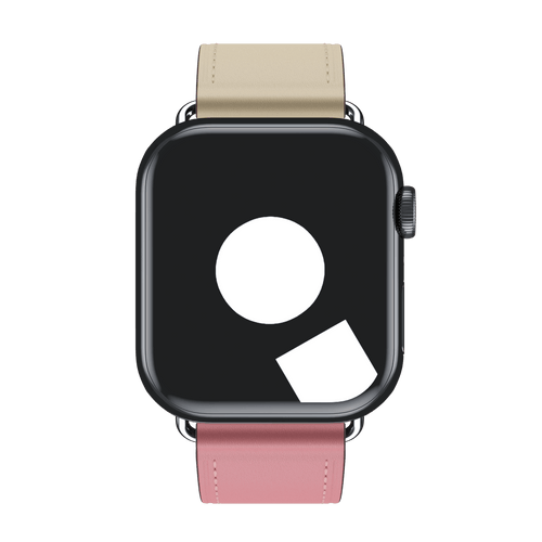 Rose Sakura/Craie/Argile Single Tour for Apple Watch iSTRAP