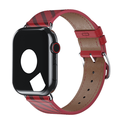 Rouge de Cœur/Rouge H Single Tour for Apple Watch iSTRAP