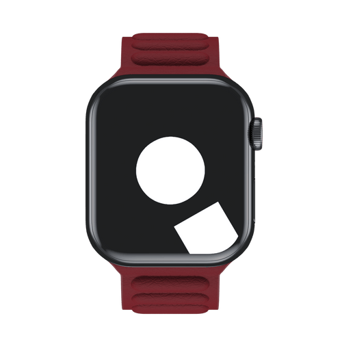 Ruby Leather Link for Apple Watch iSTRAP