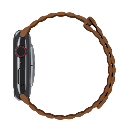 Saddle Brown Leather Loop for Apple Watch iSTRAP