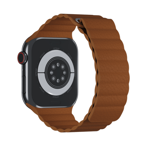 Saddle Brown Leather Loop for Apple Watch iSTRAP