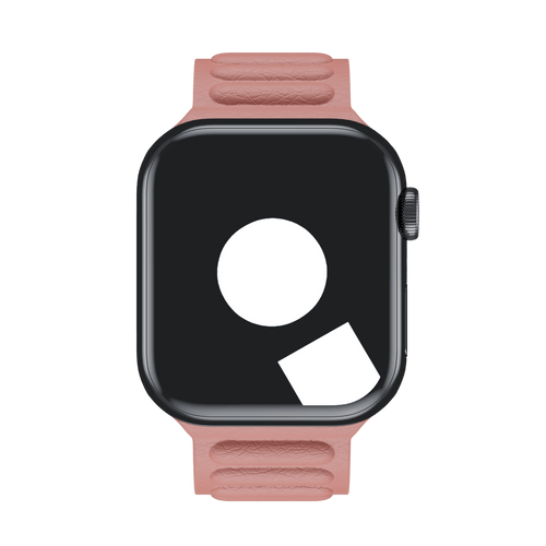 Soft Pink Leather Link for Apple Watch iSTRAP