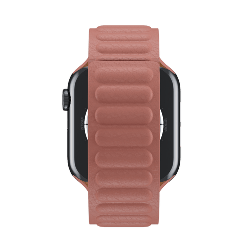 Soft Pink Leather Link for Apple Watch iSTRAP