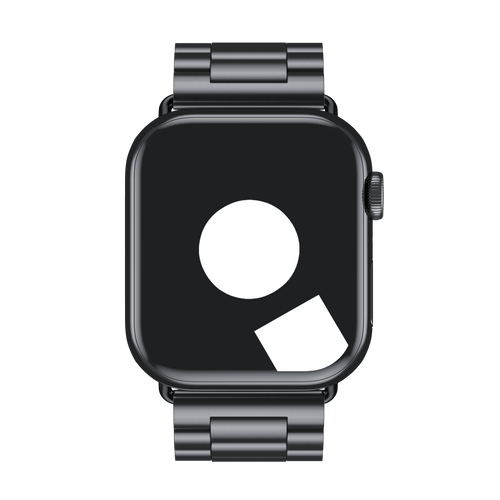 Space Black Tri-Link Bracelet for Apple Watch iSTRAP