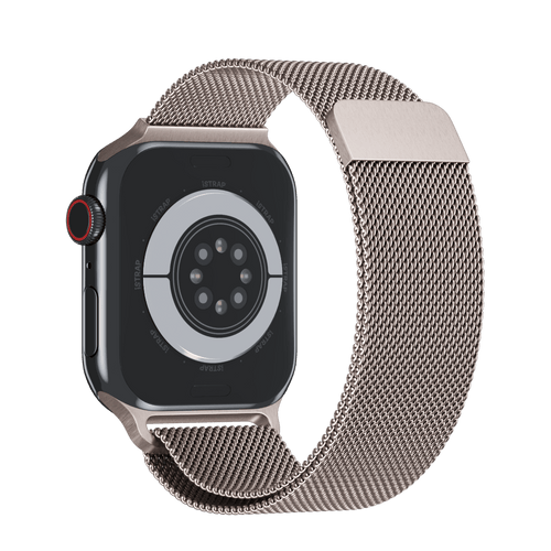 Starlight Milanese Loop for Apple Watch