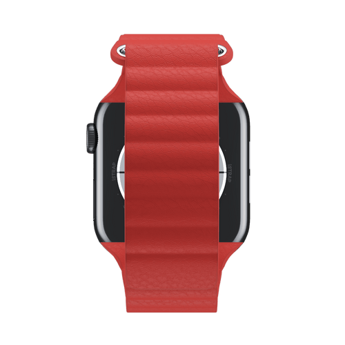 Sunset Leather Loop for Apple Watch iSTRAP