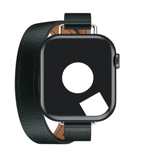 Vert Rousseau Attelage Double Tour for Apple Watch iSTRAP