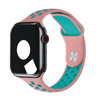 Vintage Rose/Marine Green Sport Band Active for Apple Watch iSTRAP