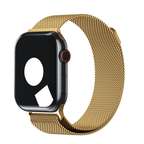 Yellow Gold Milanese Loop for Apple Watch