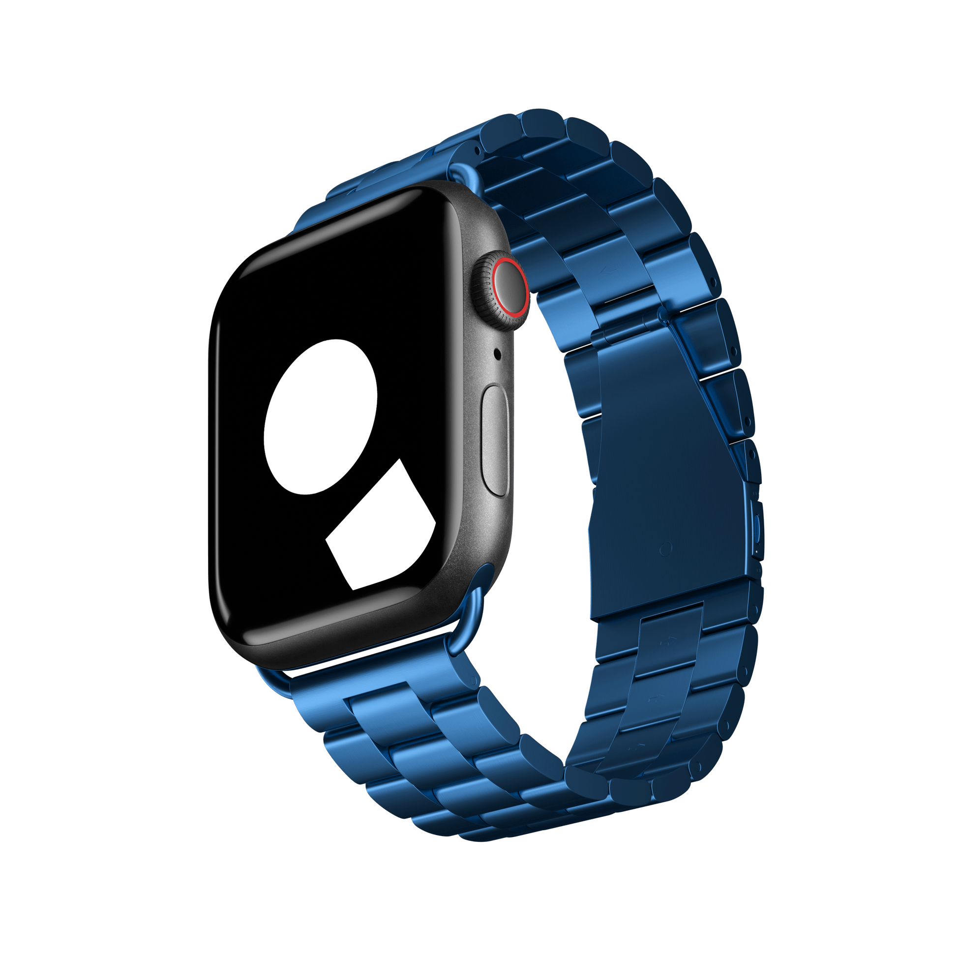 Blue Tri-Link Bracelet for Apple Watch