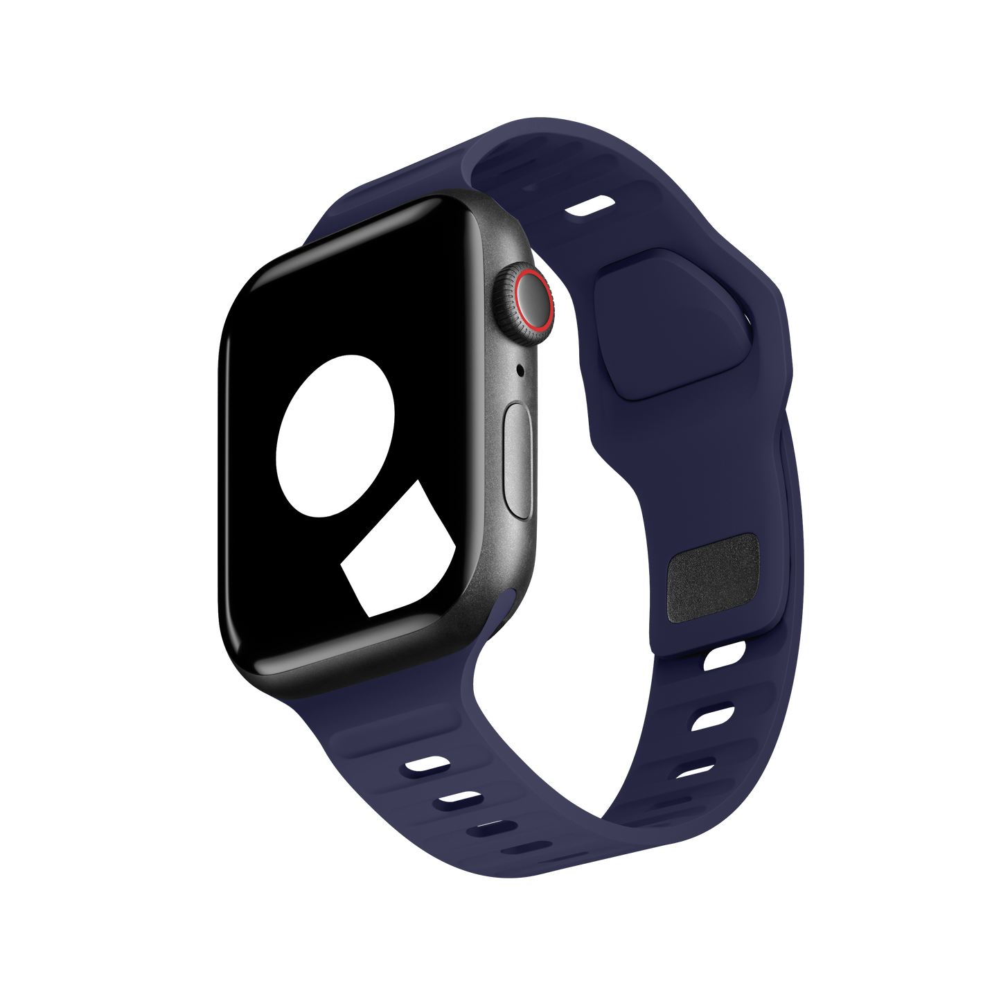 Deep Navy Sport Band Groove for Apple Watch