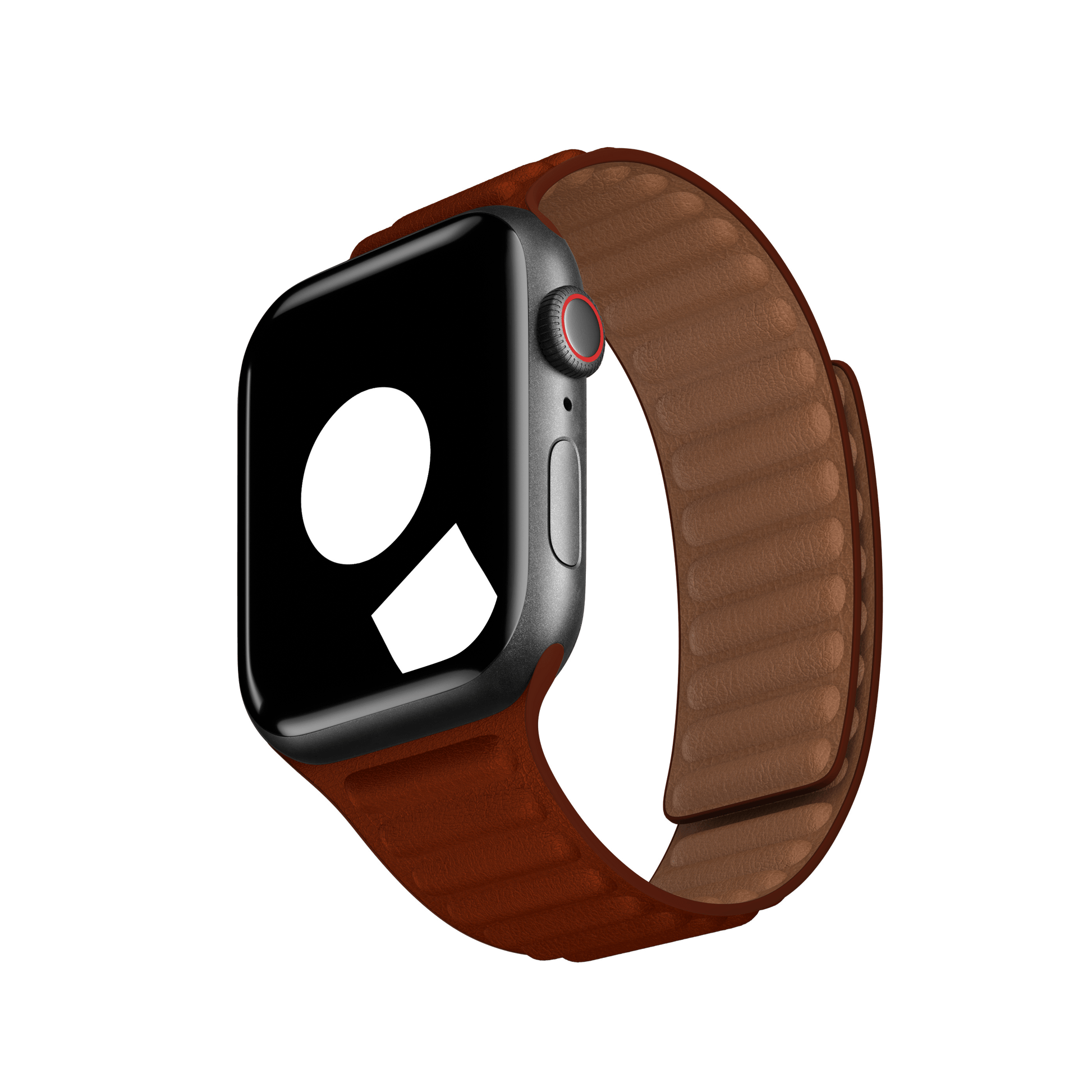 Umber Leather Link for Apple Watch