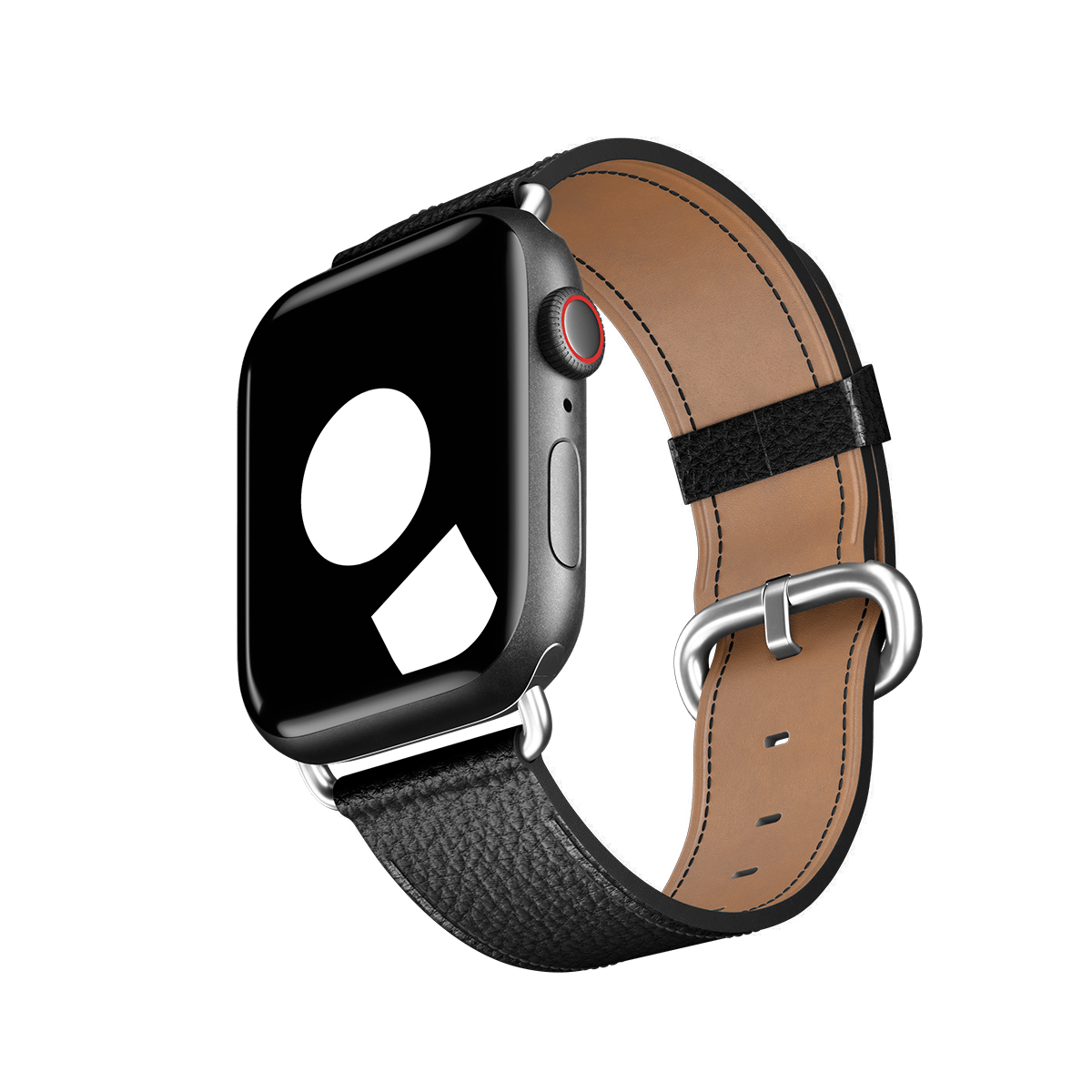 Black Classic Buckle for Apple Watch
