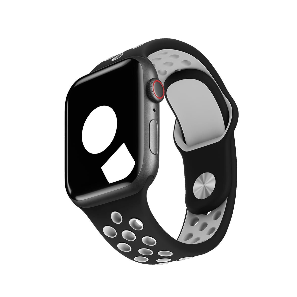 Black/Cool Grey Sport Band Active for Apple Watch