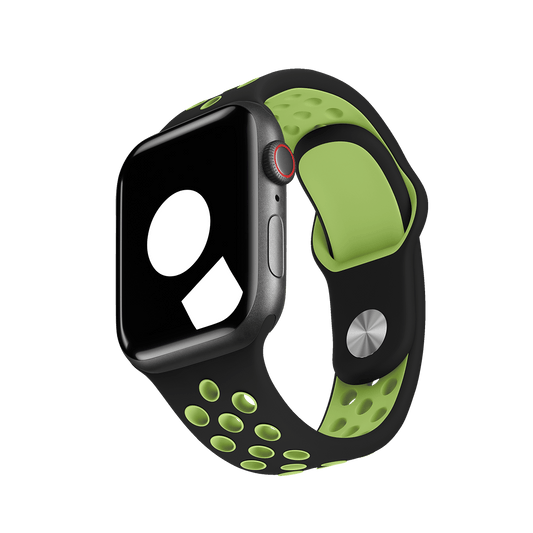 Black/Lime Blast Sport Band Active for Apple Watch