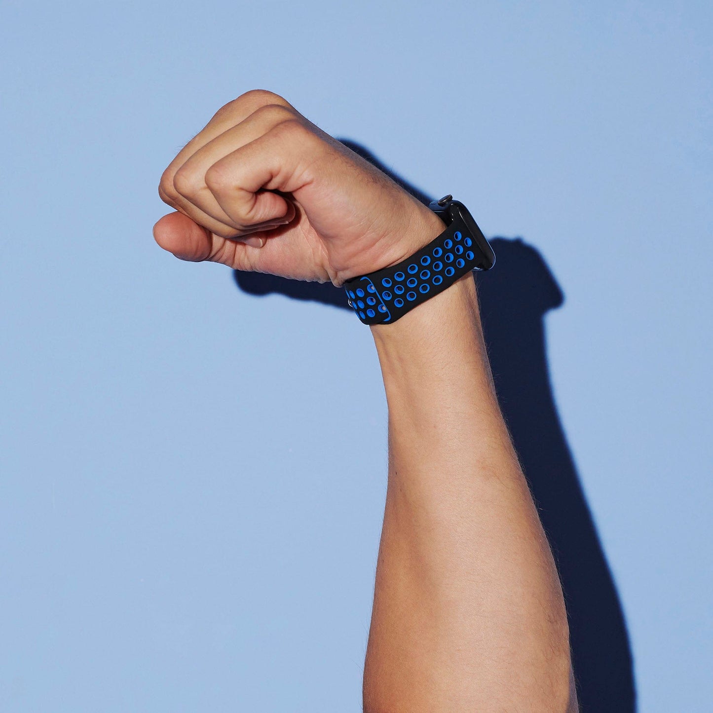 Black/Royal Blue Sport Band Active for Apple Watch